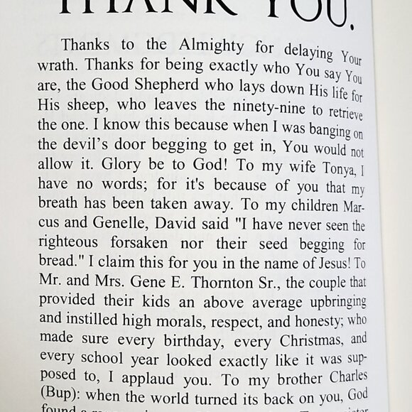 Wretched Pitiful Poor Blind Naked SIGNED 2011 Malice HipHop Artist Gene Thornton - Picture 6 of 10